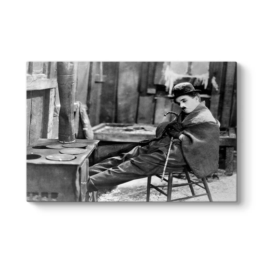 Charlie Chaplin ve Soba Tablosu - Model 1